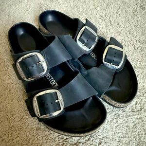 Birkenstock Arizona Black Big Buckle